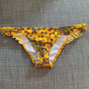 Billabong ruffle cheeky bikini bottom